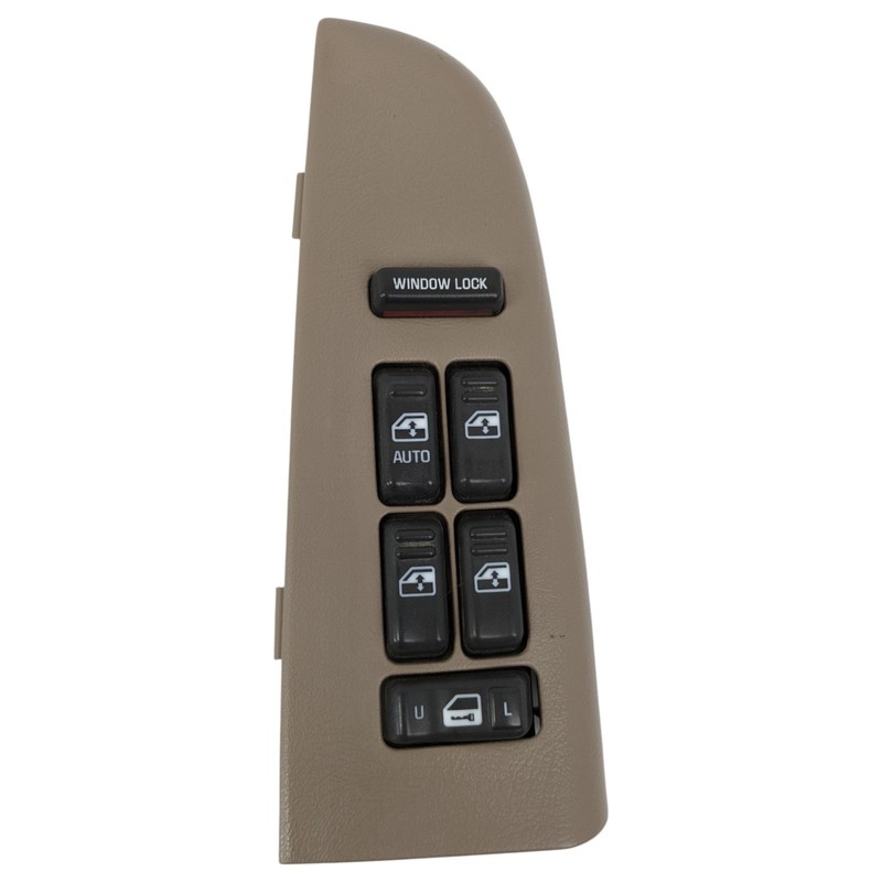 00-02 Chevy Tahoe Suburban Silverado GMC Yukon Master Power Window Switch Beige