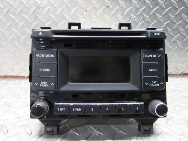 2017 HYUNDAI SONATA AUDIO AM FM 96170-C20504X 2.4L