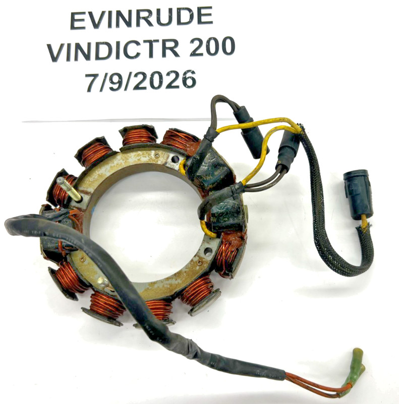 Johnson Evinrude BRP 200 225 250 HP Stator 0584643 FRESHWATER!