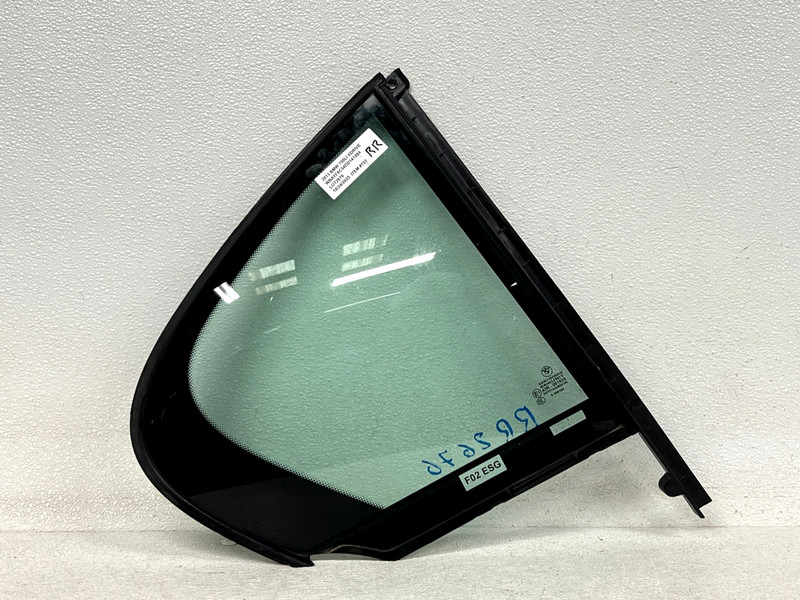 ⭐2009-2015 BMW 7-SERIES REAR RIGHT SIDE DOOR QUARTER WINDOW GLASS OEM LOT2676