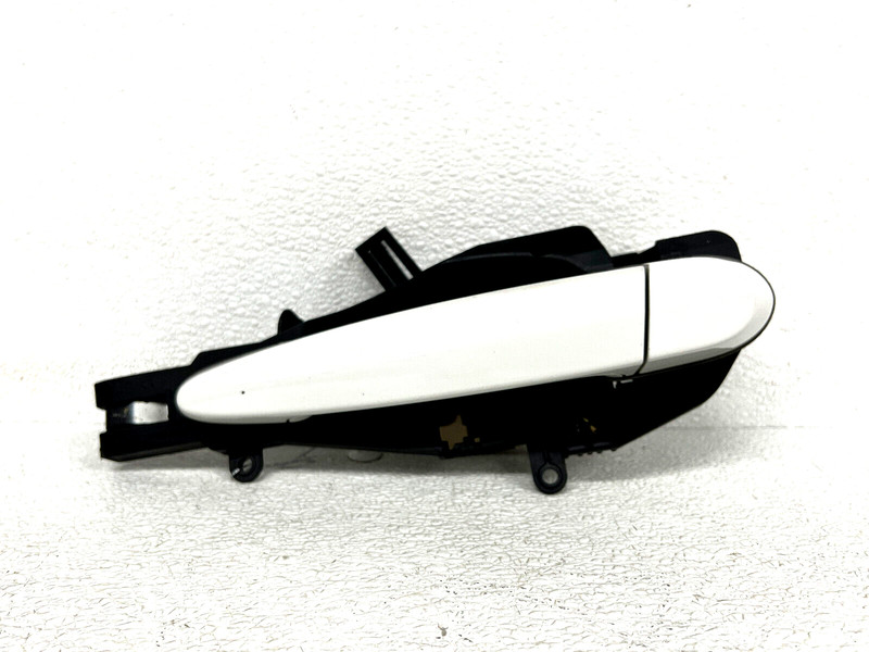⭐2008-2014 BMW X5 X6 E70 E71 REAR LEFT EXTERIOR DOOR HANDLE WHITE OEM LOT2553