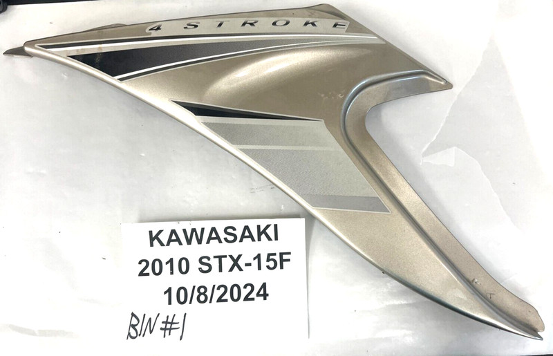 2010 Kawasaki OEM Middle Hull Right Side Cover Body Panel 14091-3708-16S STX-15F