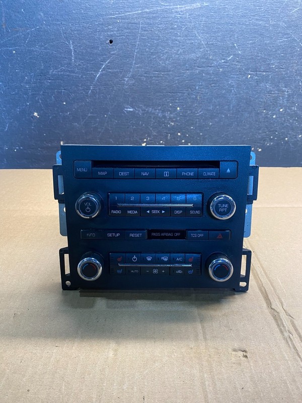 2011-2012 Lincoln MKS AM FM MP3 SAT Radio Receiver Climate Control Oem AA7293 DG