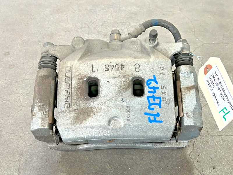 ⭐2019-2021 INFINITI QX50 FWD FRONT LEFT SIDE DISC BRAKE CALIPER ASSY OEM LOT2742