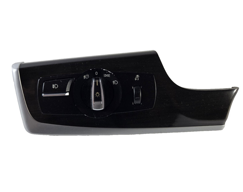 2010 2016 BMW 528i 535d Left Driver Dash Headlight Head Light Switch Bezel Trim