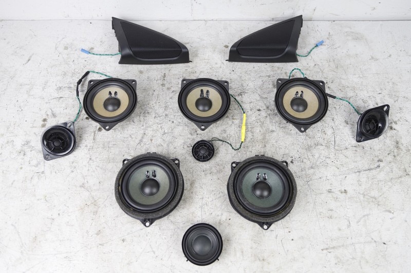 2017 - 2023 BMW 530I G30 FRONT DASH PANEL CENTER DOOR SPEAKER BASE SET OEM