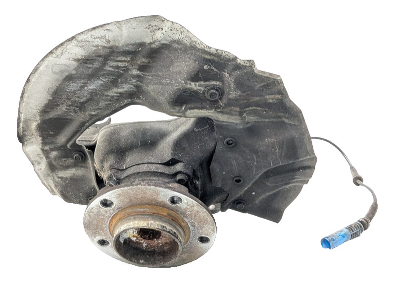 02-08 E65 E66 BMW 750I 745LI FRONT PASSENGER RIGHT SPINDLE KNUCKLE
