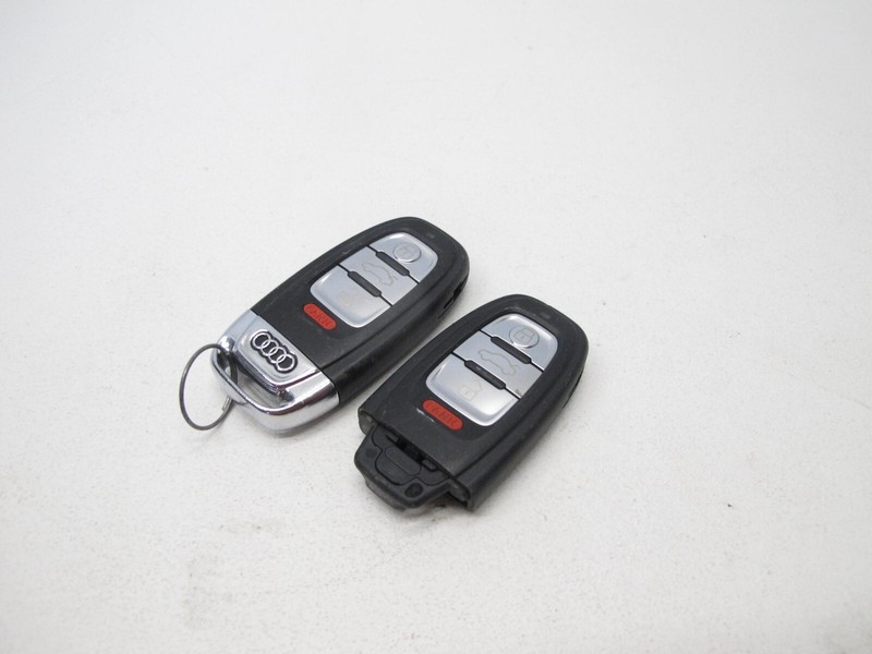 08-18 AUDI C7 A6 A4 A5 Q5 KEY LESS ENTRY TRANSMITTER REMOTE CONTROL OEM SET 0415