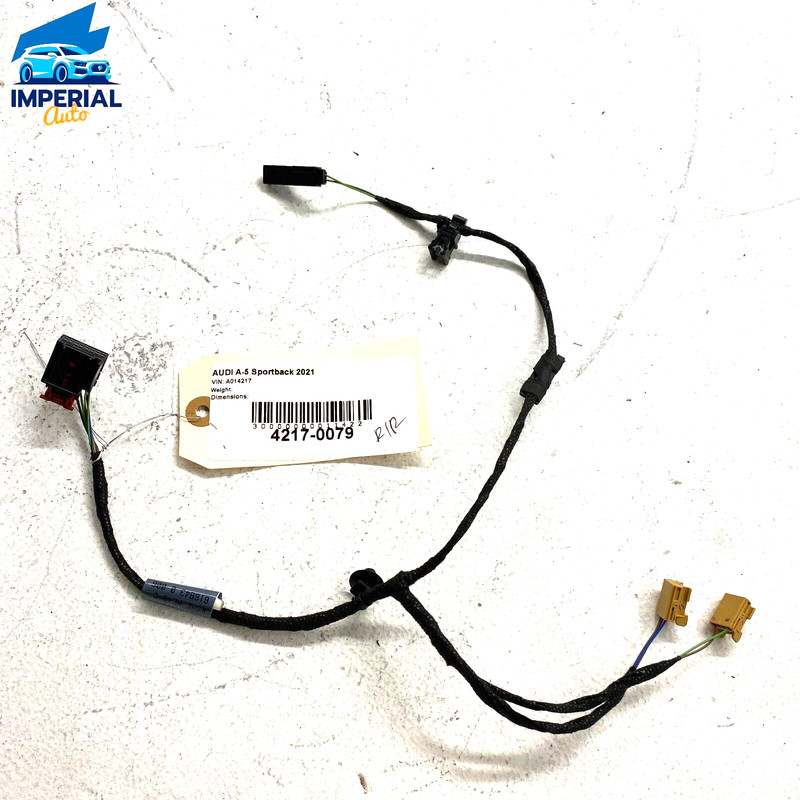 AUDI 18-23 A5 SPORTBACK REAR LEFT OR RIGHT DOOR LIGHT WIRE WIRING HARNESS OEM