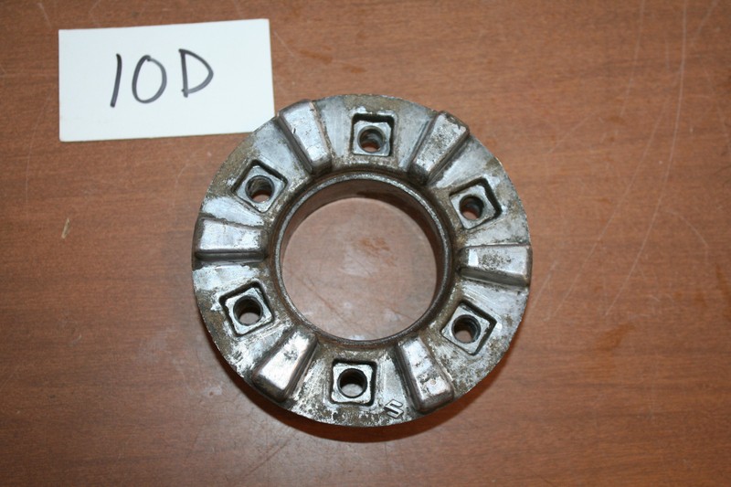 1973 Suzuki TS 125 Rear Sprocket Mounting Hub OEM 73 B