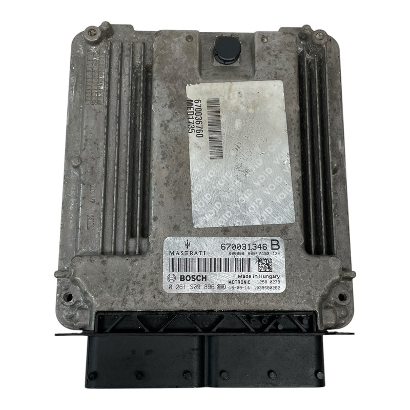 2014-2017 Maserati Ghibli ECU ECM Engine Computer Control Module OEM 670031346B