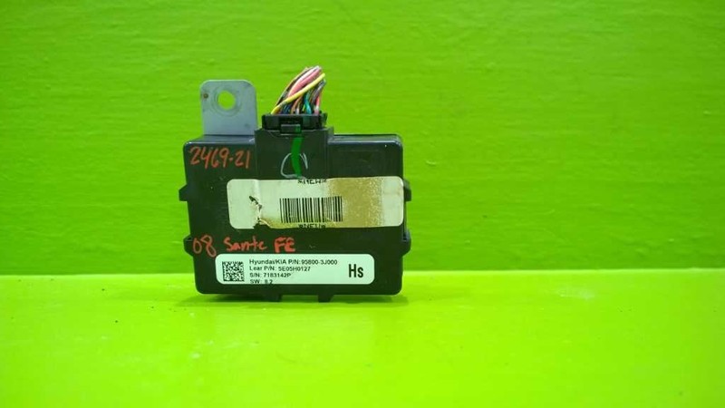 08 09 HYUNDAI SANTA FE TIRE PRESSURE MONITORING SYSTEM OEM 2469-21