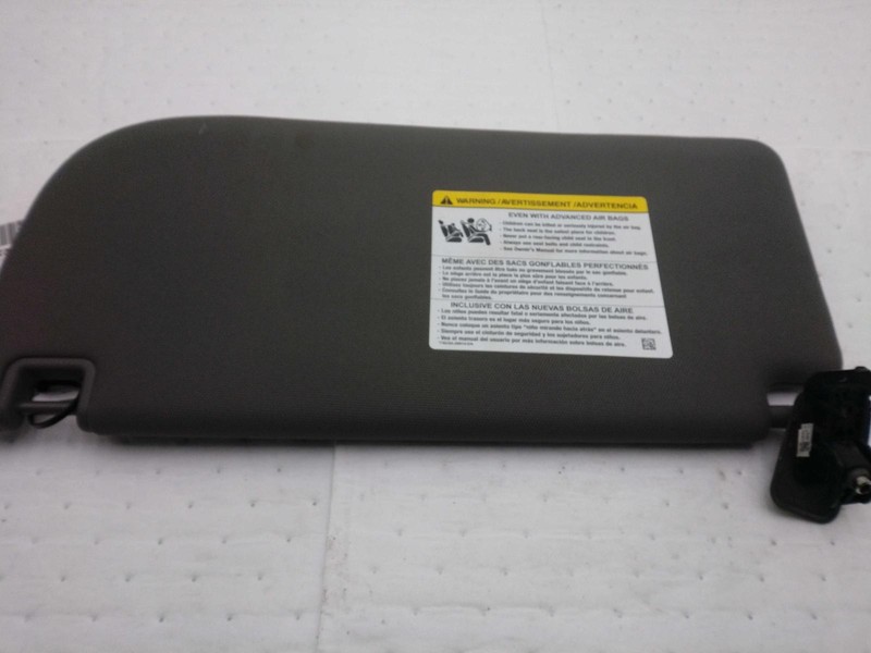 2018 Ford F150 Black Sun Visor Used OEM Part 657413 4DR PU 234K Miles