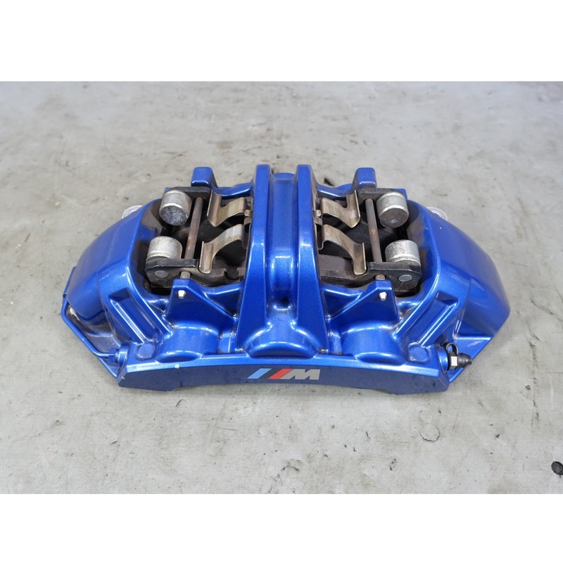 BMW F90 M5 M8 G80 M3 Right Front 6 Piston Brake Caliper Blue OEM