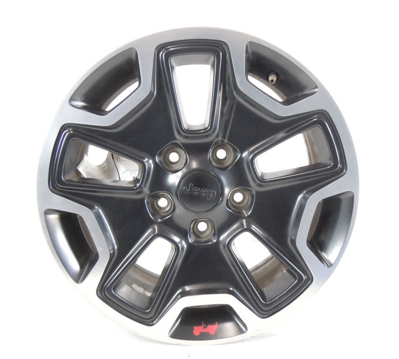 2013 14 15 16 2017 Jeep Wrangler 17x7.5 Aluminum Wheel Rim 10 Hole OEM