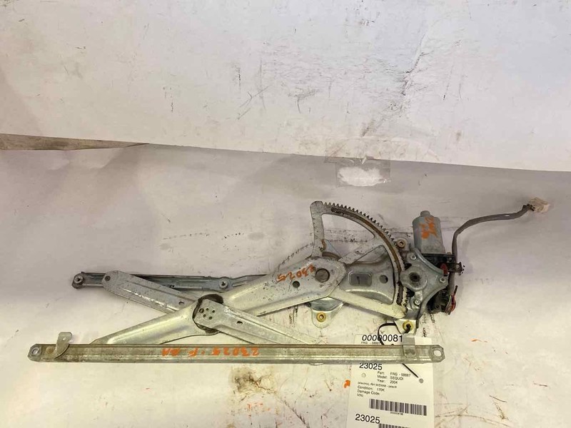 Front Door Regulator TOYOTA SEQUOIA Right 01 02 03 04 05 06 07