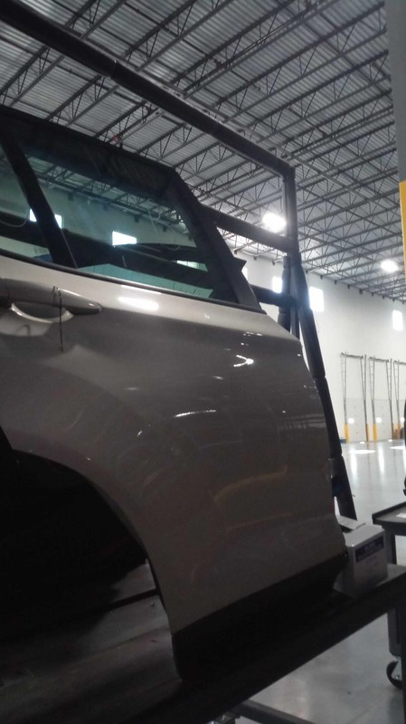 2015 BMW X3 Rear Right Door Silver OEM 535678 130k Miles
