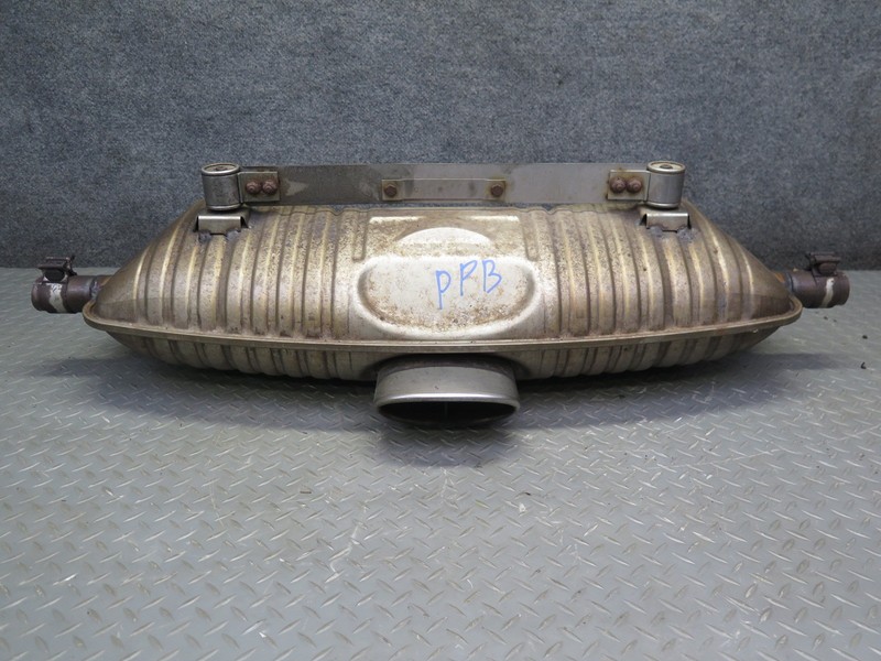 2000-2002 PORSCHE BOXSTER 986 2.7L MT ENGINE REAR EXHAUST MUFFLER ASSEMBLY
