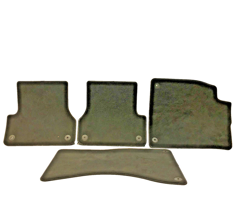 2012-2018 AUDI A6 QUATTRO FRONT & REAR FLOOR CARPET LINER COVER MATS OEM SET
