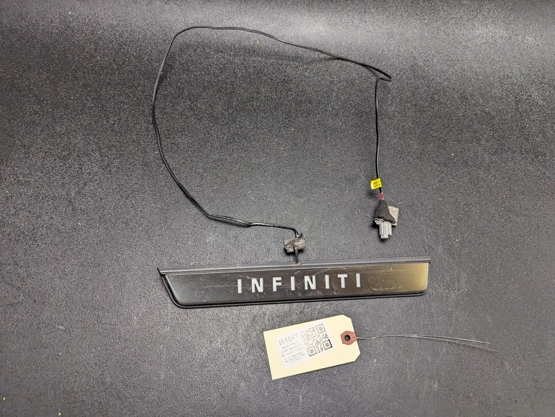 Rear Left Door Sill Scuff Plate Insert w/ Illumination 2023 Infiniti QX60 X