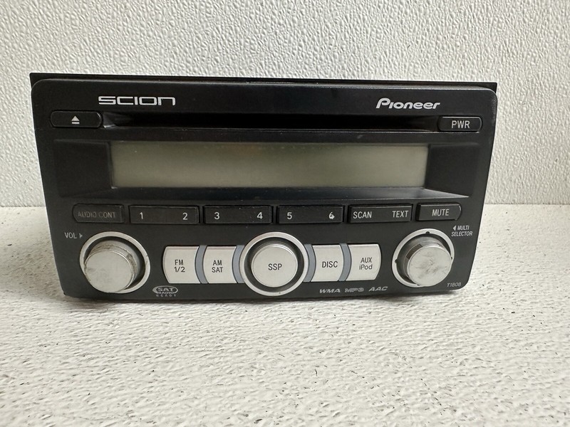 2008-2010 Scion Tc Non-Nav Radio Stereo 2 DIN Disc CD Player