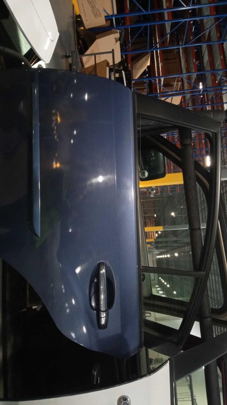 2012 Subaru Impreza Left Rear Door Blue OEM Used 144K Miles NJ25-12542-358463