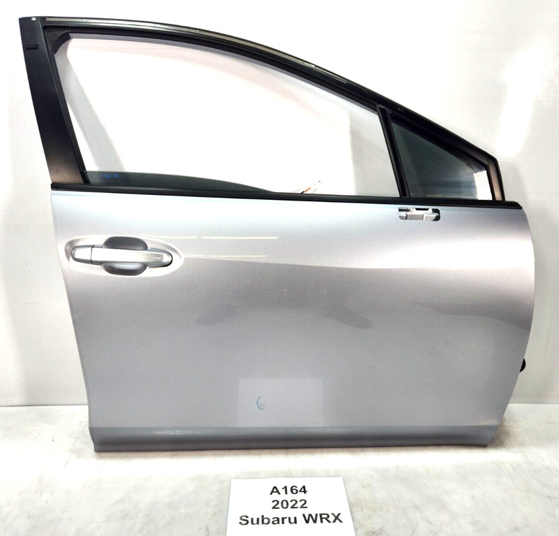 ✅ 22-23 OEM Subaru WRX Front Passenger Side Door Shell Panel Silver w/ Glass