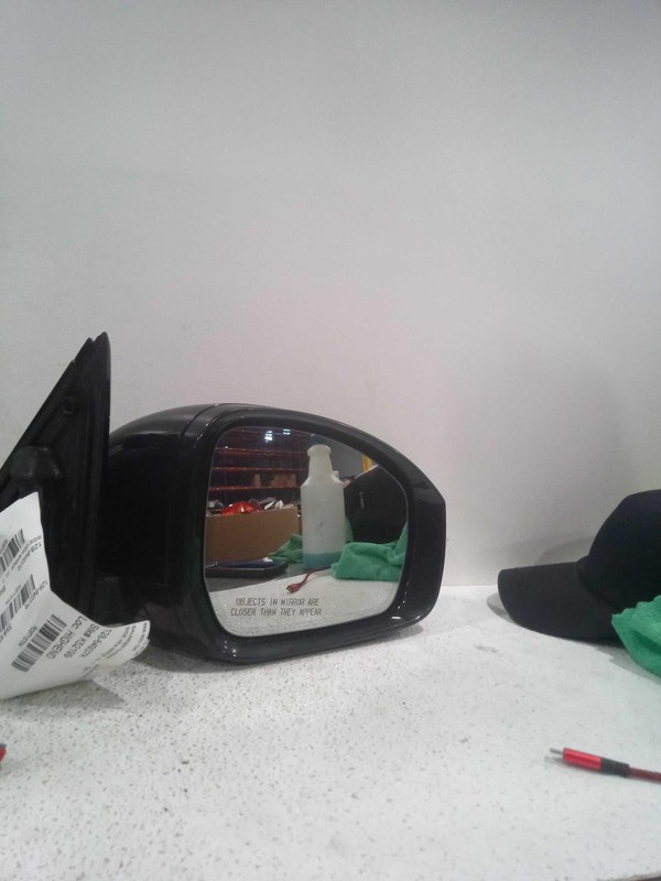 2014 Land Rover Range Rover Sport Right Door Mirror Black OEM Scuffs/Scratches