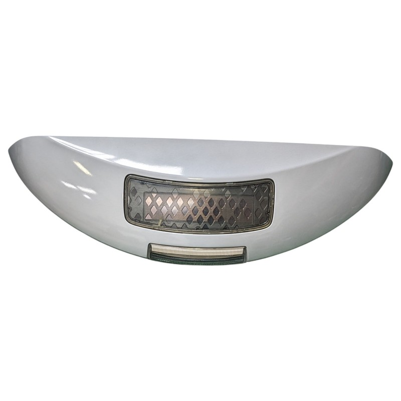 2013-2017 Nissan Leaf White Spoiler Solar Cell Brake Light Silver 960303N0FB OEM