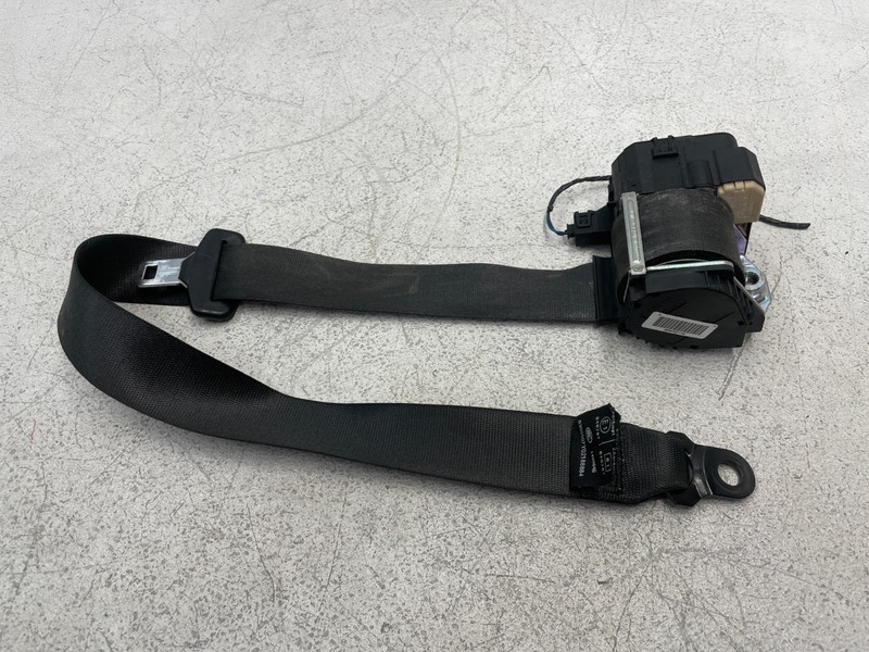 07 08 09 Jaguar XK Front Left Driver Seatbelt Belt Retractor Black 1593 OEM