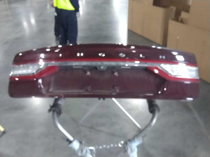 2017 Lincoln Continental Maroon Deck Lid OEM Used - Scratches & Chips