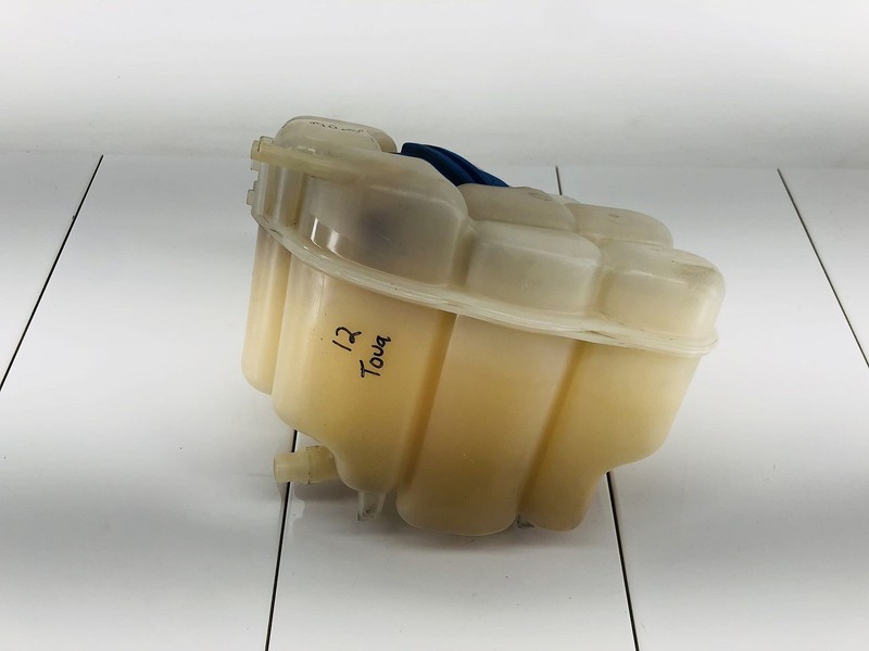11-17 VOLKSWAGEN TOUAREG 3.6L V6 GAS ENGINE COOLANT EXPANSION TANK RESERVOIR OEM