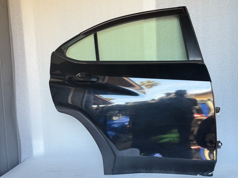 22-25 SUBARU WRX PASSENGER RIGHT REAR DOOR COMPLETE BLACK OEM *DAMAGE*