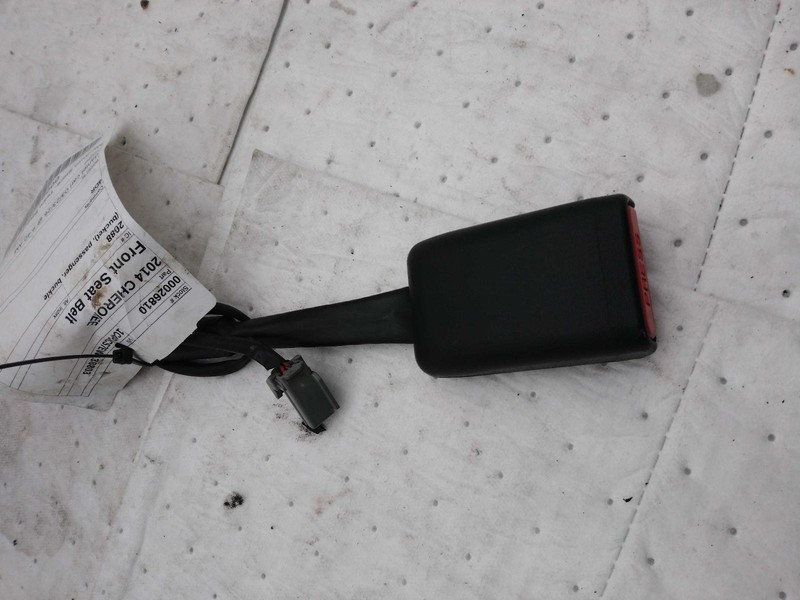 2014 Jeep Cherokee Seat Belt OEM Grey 4DR Used 138k Miles Warranty Included