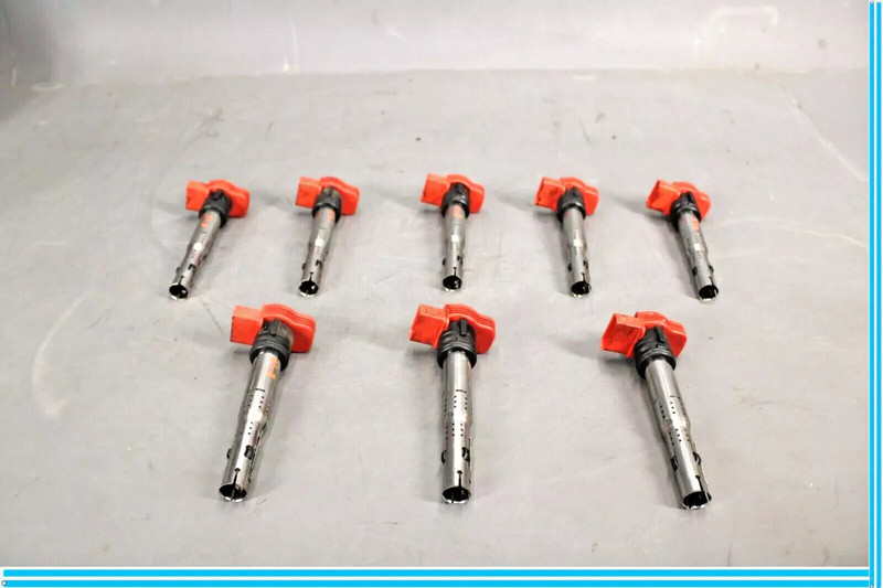 11-18 Audi D4 A8 A8 Quattro Engine Ignition Coil Set Of 8 06E905115 OEM