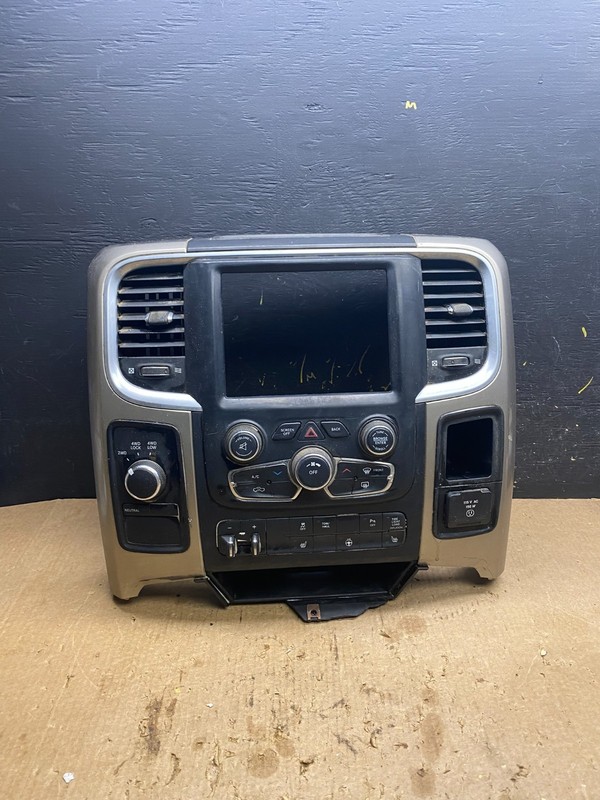 2013 to 2019 Dodge Ram 1500 2500 Climate Control Panel Display Z7263