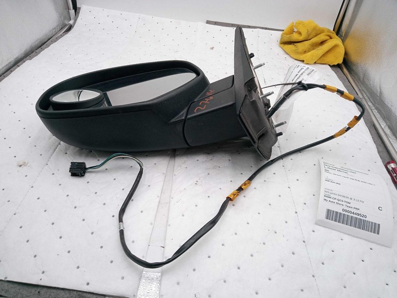 2013 Chevrolet Suburban 1500 Left Door Mirror Assembly Black 411894 130K Miles