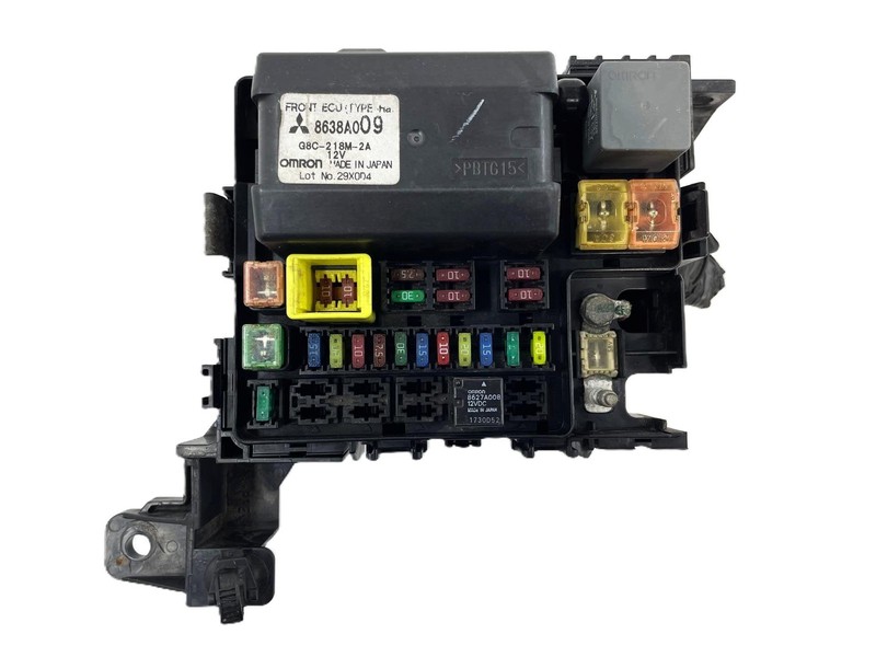 2010-2012 Mitsubishi Galant Engine Fuse Box W/O Cap & Harness Cut OEM 8638A009