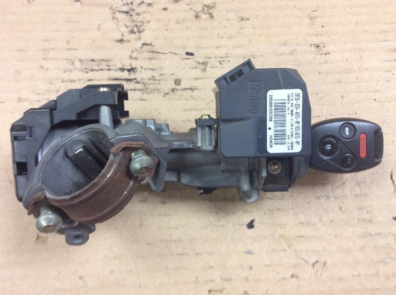 03 Accord LX EX EXnavi V6 Automatic Ignition Switch Wheel Lock Assy Used OEM
