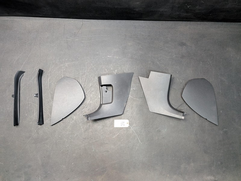 6PC Dash & A-Pillar & Kick Panel Trim Covers Set 2015 Volkswagen Passat 14 -17