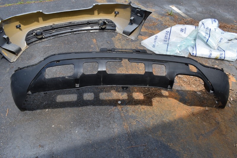 2013-2015 HYUNDAI SANTA FE REAR BUMPER VALANCE FACTORY OEM