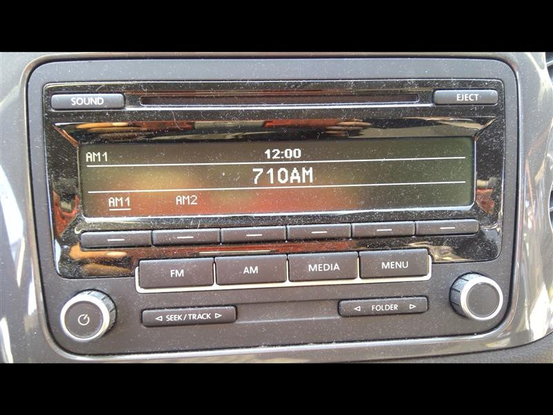 2009-2017 Volkswagen Tiguan Radio Stereo Single Disc 5N0 035 164 D MP3