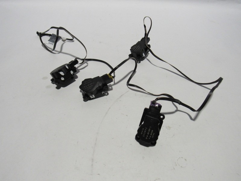 Mercedes SLK55 R171 2006 Heater Flap Motor Wire Harness Set 4 PCS 04-11 *
