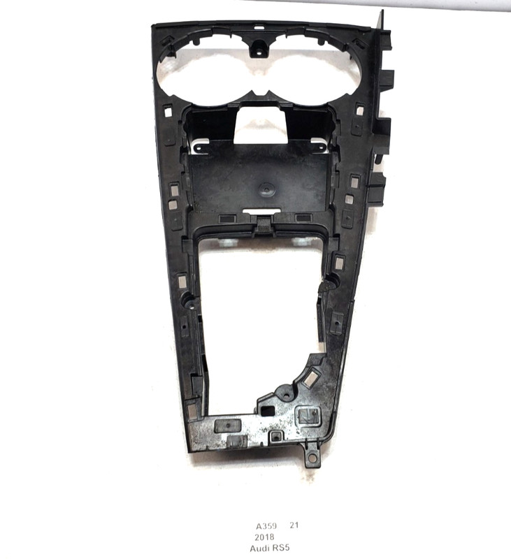 ✅17-19 OEM Audi RS5 A4 A5 Center Console Shifter Cup Holder Panel Mount Bracket*
