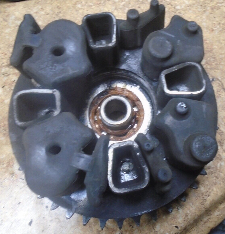1980 Honda CB650 CB 650 C CB650C Rear Back Sprocket Chain Drive Gear Cush 40T 81