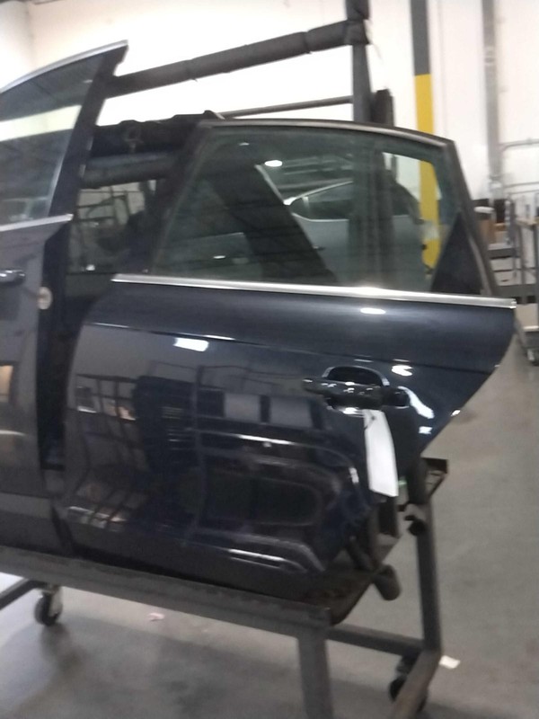 2012 AUDI A4 Left Rear Door Blue 4DR SED 317624 - 134K Miles - OEM Used Part