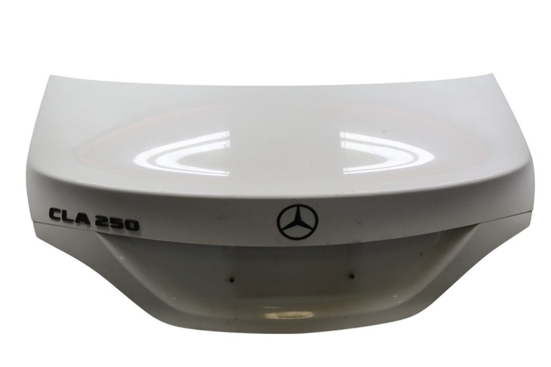 14-19 Mercedes W117 CLA250 CLA45 Rear Trunk Lid Deck Shell Cover Panel White Oem