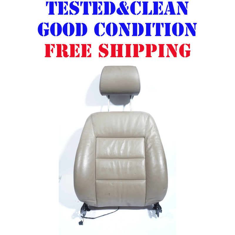 2000-2004 AUDI A6 C5 FRONT RIGHT PASSENGER SEAT BACK BACKREST HEADREST OEM