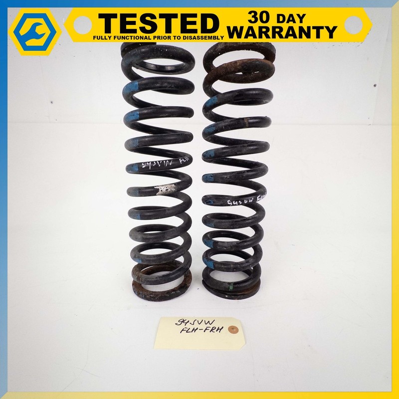 88-94 JAGUAR Vanden Plas XJ12 FRONT SUSPENSION RIGHT LEFT COIL SPRING PAIR OEM
