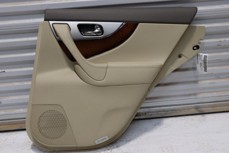 2012-2013 INFINITI FX35 FX37 REAR RIGHT SIDE DOOR PANEL TRIM COVER OEM